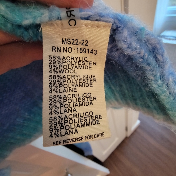 Ombre Cardigan with Belt - Picture 7 of 8